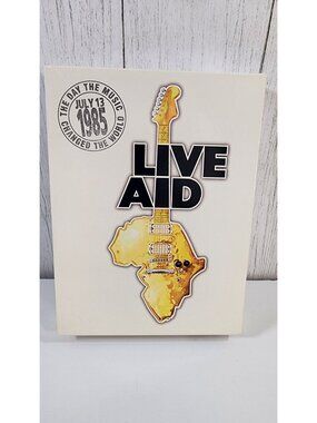 LIVE AID 1985 CONCERT 4 DVD BOX SET QUEEN BOWIE TOM PETTY OUT OF PRINT